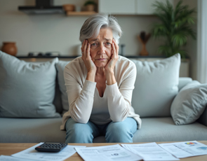 Helping a senior understand finance, debts and loans